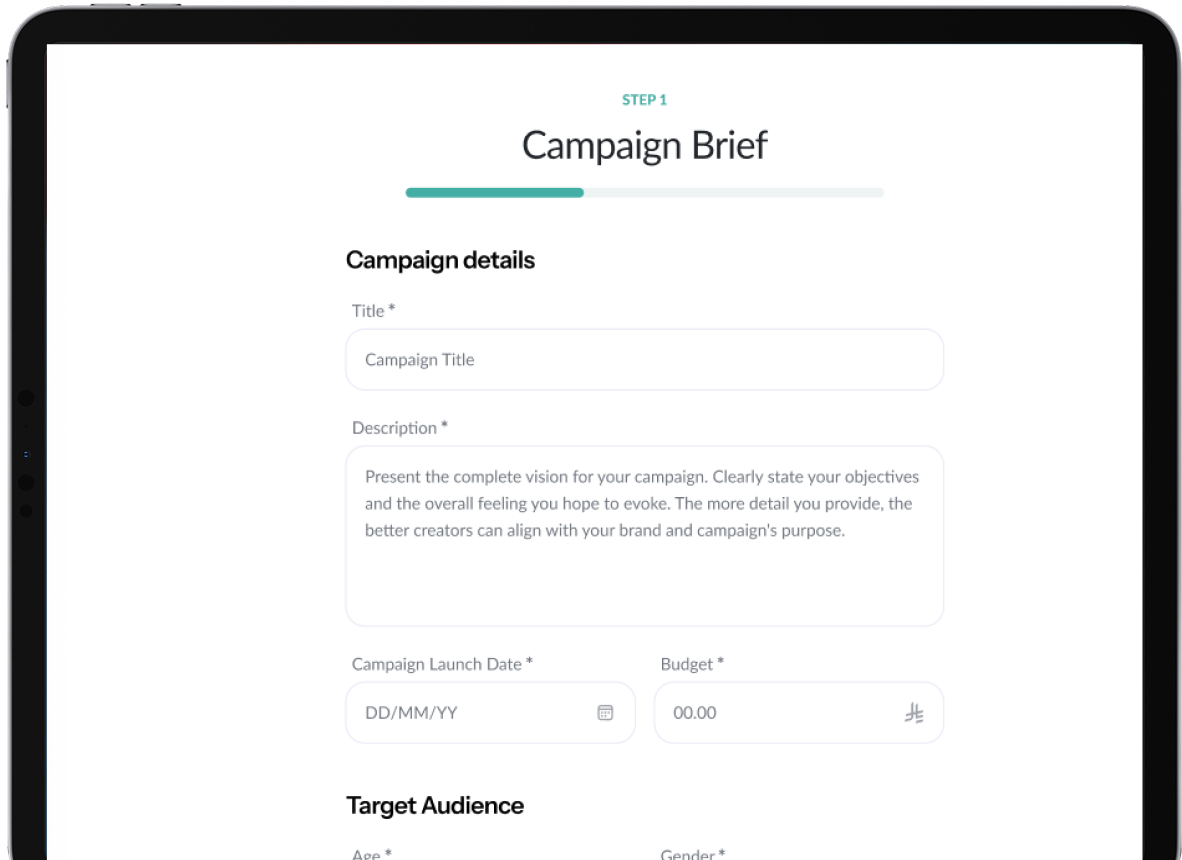 Create Campaign