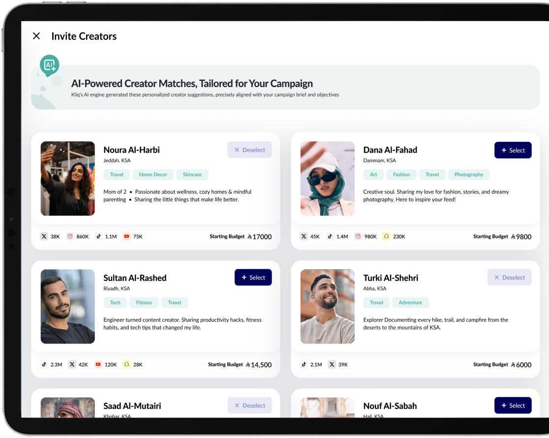 Match with Creators